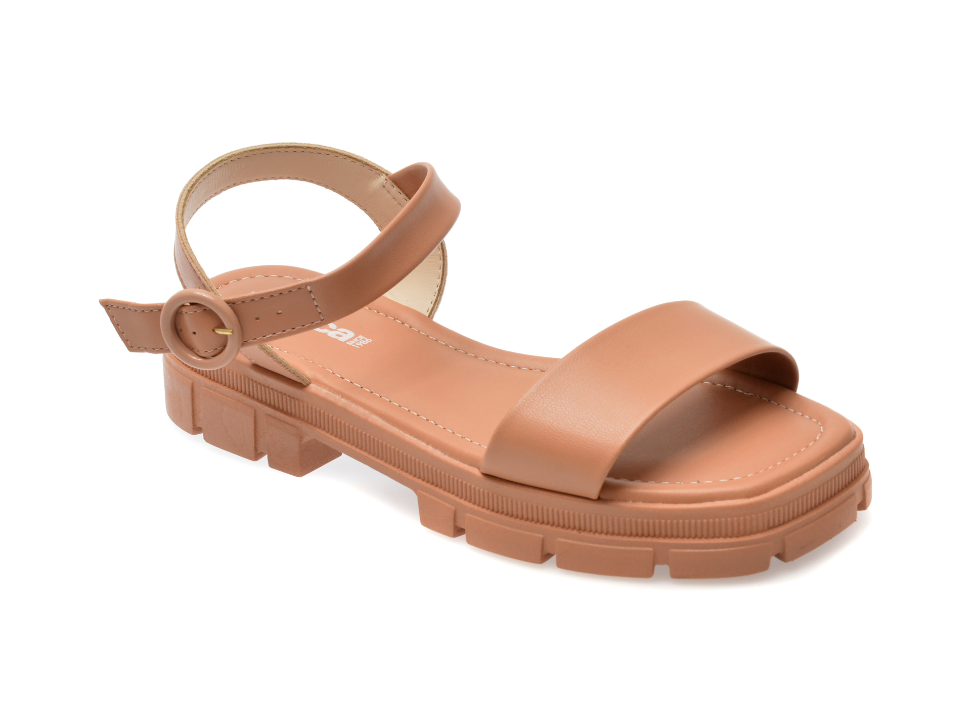 Sandale casual MOLECA nude, 5475100, din piele ecologica 1 Sandale casual MOLECA nude