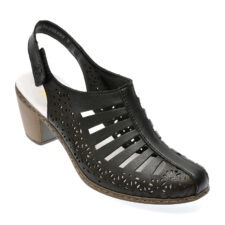Sandale casual RIEKER negre