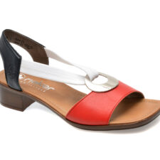 Sandale casual RIEKER rosii