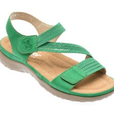 Sandale casual RIEKER verzi