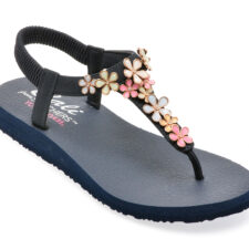 Sandale casual SKECHERS bleumarin
