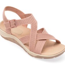 Sandale casual SKECHERS nude