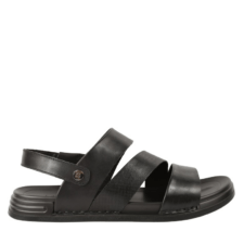 Sandale casual - barbati -  2904 - negru - piele naturala 1014234