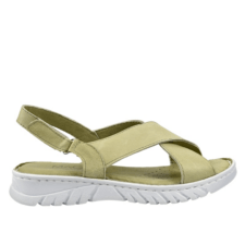 Sandale casual - dama -  016 3634 verde - piele naturala