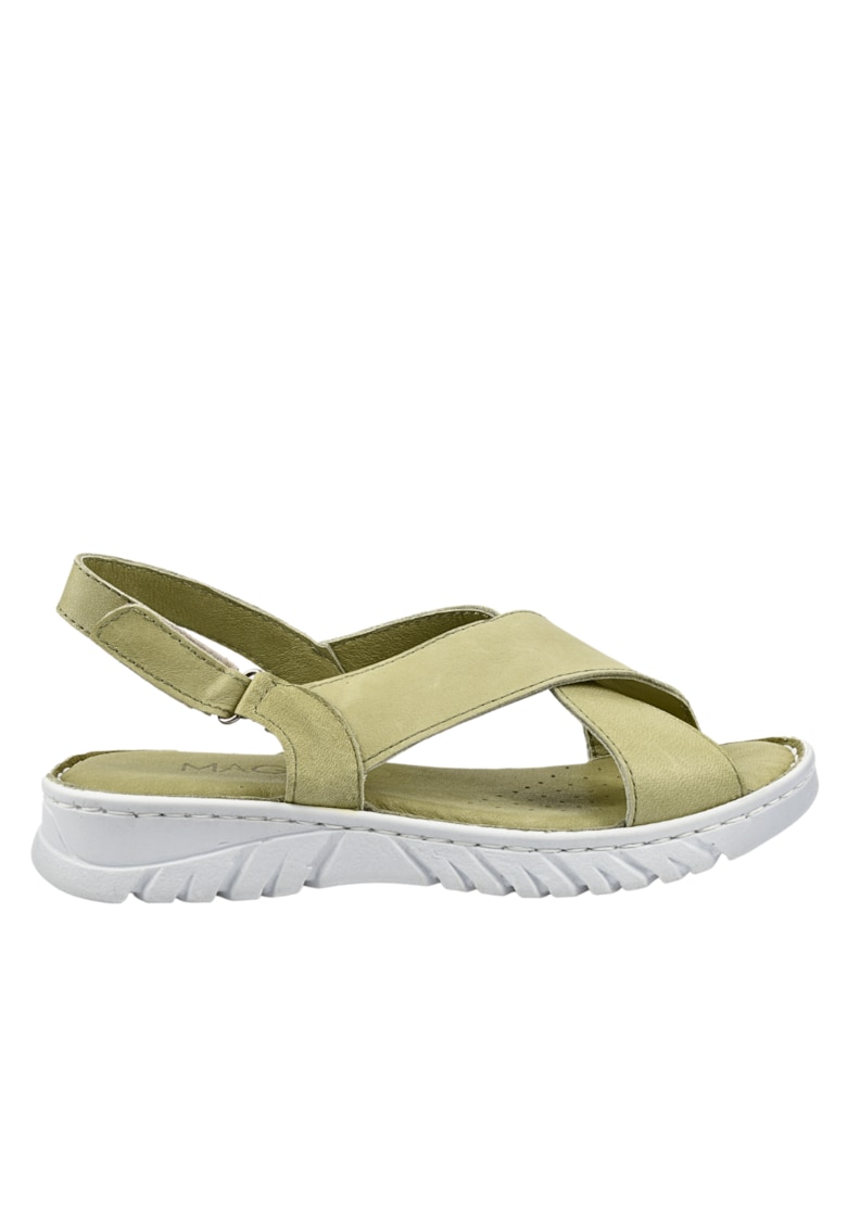 Sandale casual - dama - 016 3634 verde - piele naturala 1 Sandale casual - dama - 016 3634 verde - piele naturala