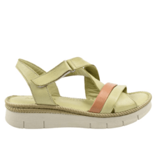 Sandale casual - dama -  212 04 verde - piele naturala
