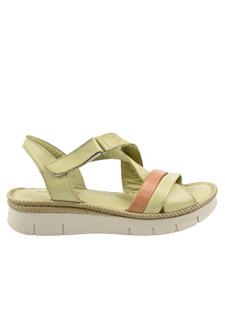 Sandale casual - dama - 212 04 verde - piele naturala 1 Sandale casual - dama - 212 04 verde - piele naturala