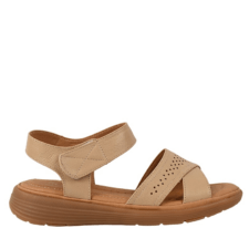 Sandale casual - dama -  33180 bej - piele naturala