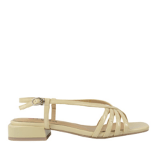 Sandale casual - dama -  8VH2465-Q265 crem - piele lacuita