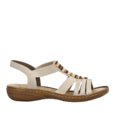 Sandale casual - dama -  ANTISTRESS - 60851-62 bej - piele ecologica