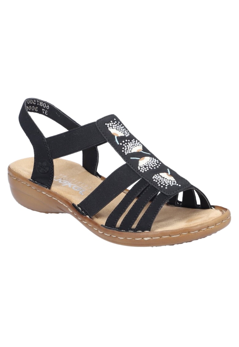 Sandale casual - dama - ANTISTRESS - 60875-00 negru - piele ecologica 1 Sandale casual - dama -  ANTISTRESS - 60875-00 negru - piele ecologica