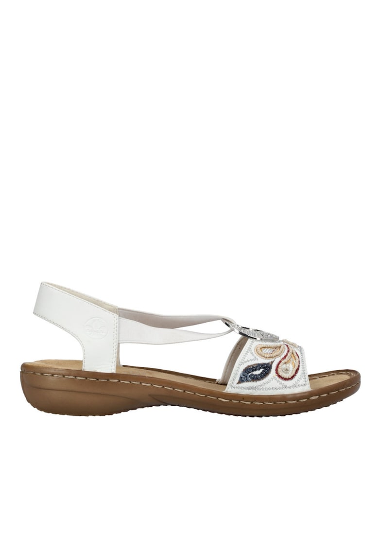 Sandale casual - dama - ANTISTRESS - 608B4-80 alb - piele ecologica 1 Sandale casual - dama -  ANTISTRESS - 608B4-80 alb - piele ecologica