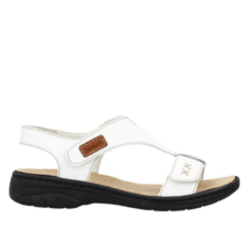 Sandale casual - dama -  ANTISTRESS - 64577-80 alb - piele naturala