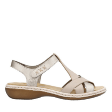 Sandale casual - dama -  ANTISTRESS - 65919-61 bej sidef - piele ecologica