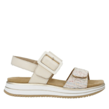 Sandale casual - dama -  D1J53-60 bej - piele naturala