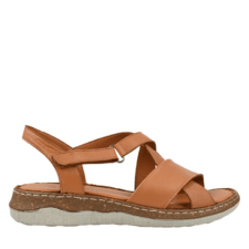 Sandale casual - dama -  D21-1812 maro - piele naturala