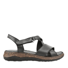 Sandale casual - dama -  D21-1812 negru - piele naturala