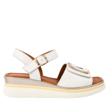 Sandale casual - dama -  D22-L1060 alb