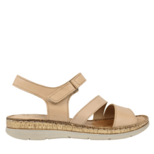 Sandale casual - dama -  D22-S 508 bej - piele naturala