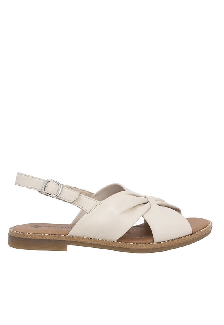 Sandale casual - dama - D3674-60 bej - piele ecologica 1 Sandale casual - dama -  D3674-60 bej - piele ecologica