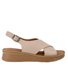 Sandale casual - dama -  KL60020A roze - piele naturala