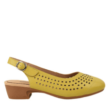 Sandale casual - dama -  X460018C galben - piele naturala