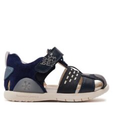 Sandale copii  303706319 - Piele intoarsa/Textil - Bleumarin