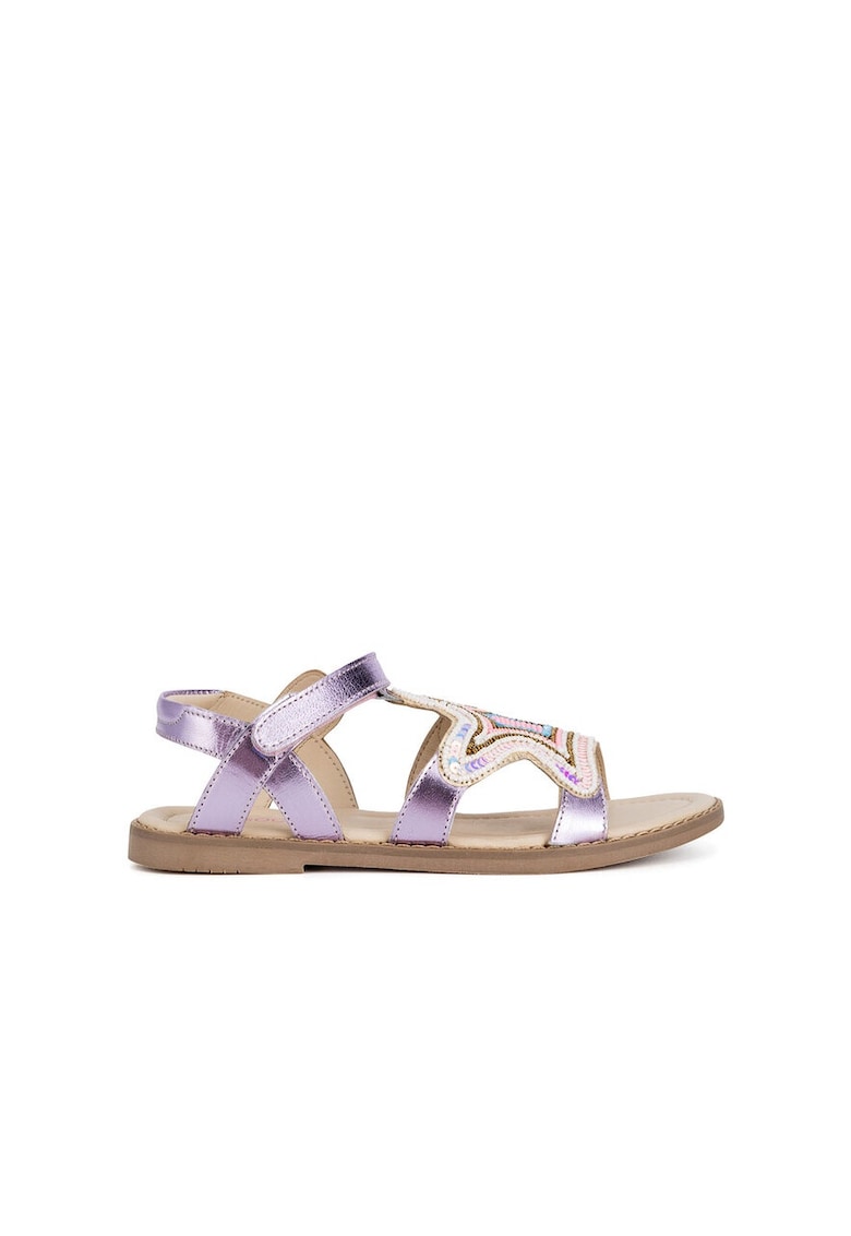 Sandale copii - 590559 - Piele naturala - Violet - 1 Sandale copii - 590559 - Piele naturala - Violet -