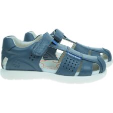 Sandale copii -  Bioevolution - culoare albastru - material textil - piele