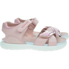 Sandale copii -  Bioevolution roz - piele naturala