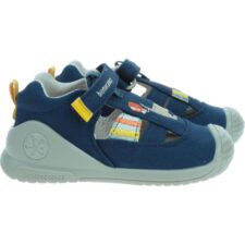 Sandale copii  Biogateo 252178-A089 - Textil - Albastru - 24EU