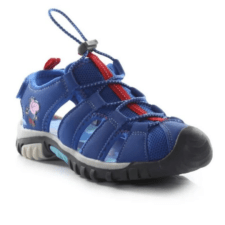 Sandale copii  Peppa Pig - albastru - material sintetic - inchidere cu clema