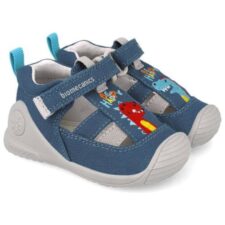 Sandale copii baieti din textil  252177-A556