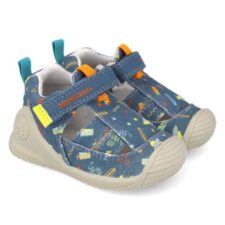 Sandale copii baieti din textil  252179-A556