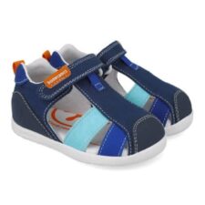 Sandale copii baieti din textil  252198-A089