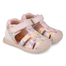 Sandale copii fete din piele naturala  252110-A779