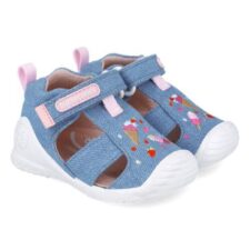 Sandale copii fete din textil  252183-A631