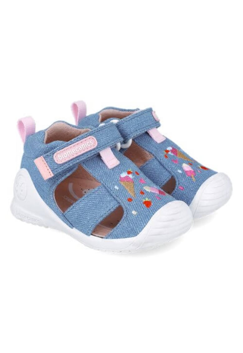 Sandale copii fete din textil 252183-A631 1 Sandale copii fete din textil 252183-A631