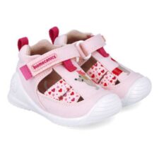 Sandale copii fete din textil  252184-C032