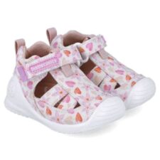 Sandale copii fete din textil  252185-B050