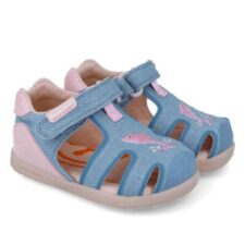 Sandale copii fete din textil  252191-A371