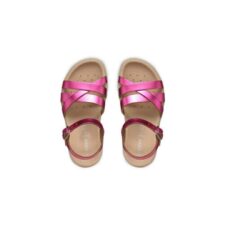 Sandale copii -  piele naturala - roz -