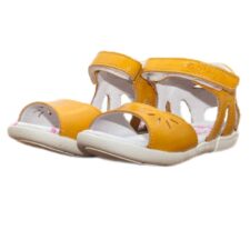 Sandale cu Scai -  din Piele - Inchise la Spate - AC048-802A