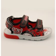 Sandale cu Spider Man si velcro