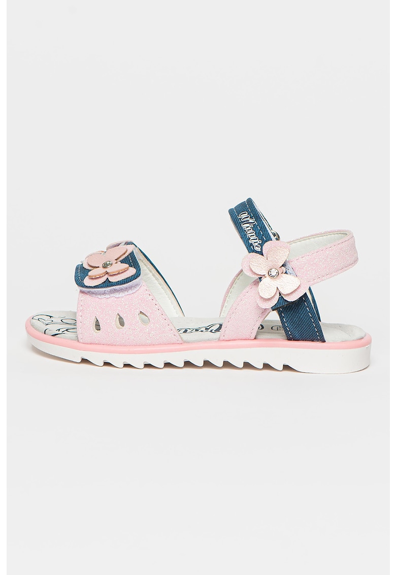 Sandale cu aplicatii cu Minnie Mouse 1 Sandale cu aplicatii cu Minnie Mouse