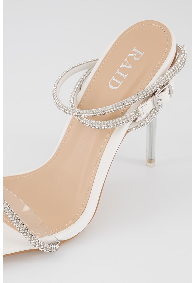 Sandale cu aplicatii cu strasuri Emberly 1 Sandale cu aplicatii cu strasuri Emberly