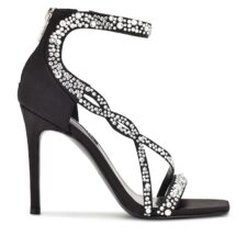 Sandale cu aplicatii cu strasuri Talla