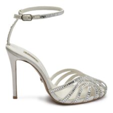 Sandale cu aplicatii cu strasuri Vera