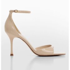 Sandale cu aspect lacuit Olen