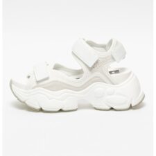 Sandale cu aspect masiv si talpa demi-wedge Binary O